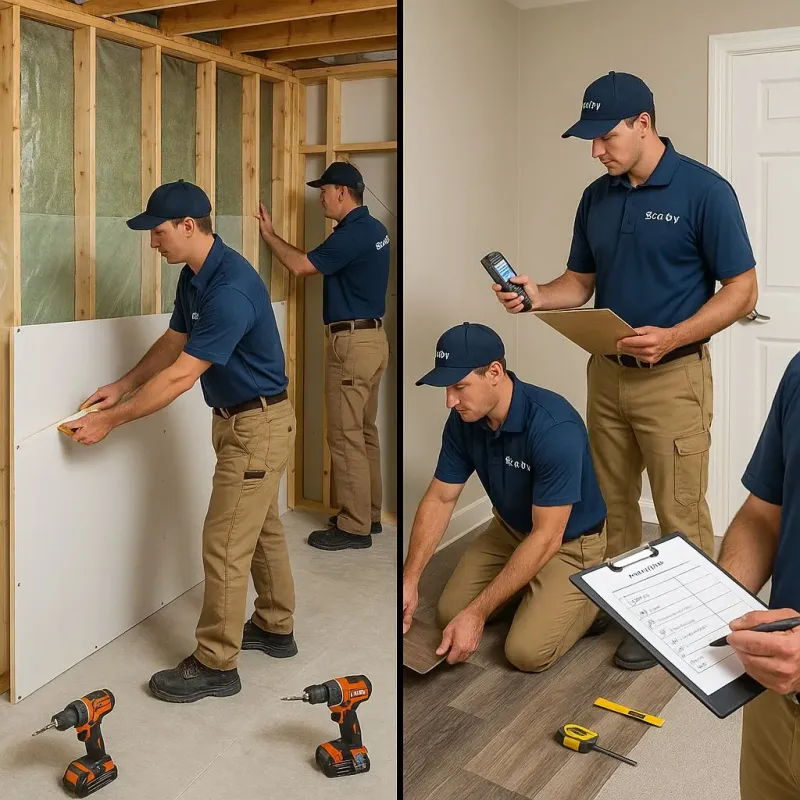 Repairs and Reconstruction process in Starke, FL